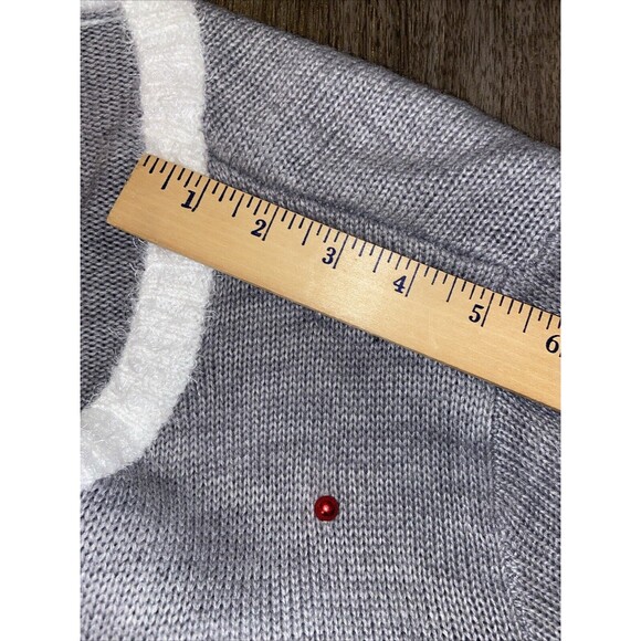 Holiday Time Christmas Cat With Glasses Plus Size 1x Holiday Ugly Sweater - Picture 9 of 12